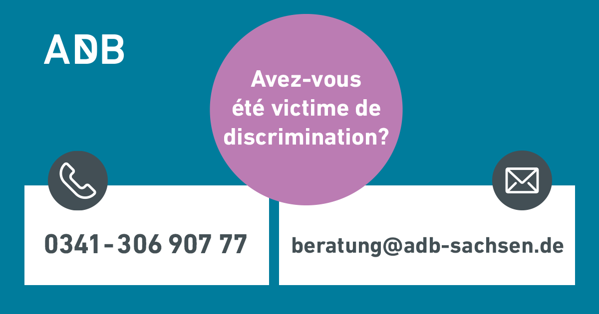 Grafik Französisch: Avez-vous été victime de discrimination?