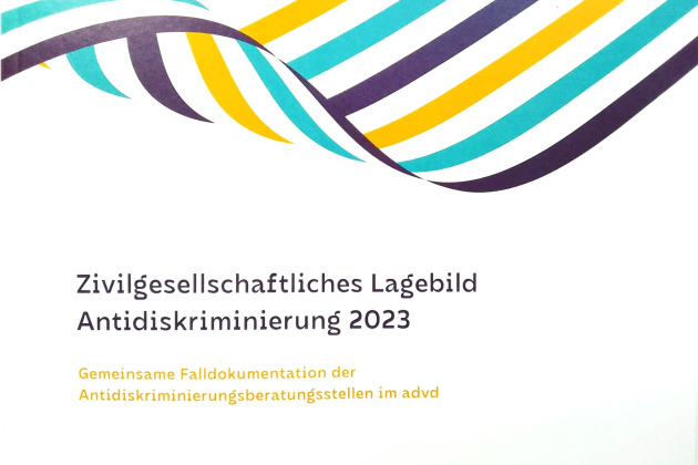 Cover Zivilgesellschaftliches Lagebild Antidiskriminierung 2023