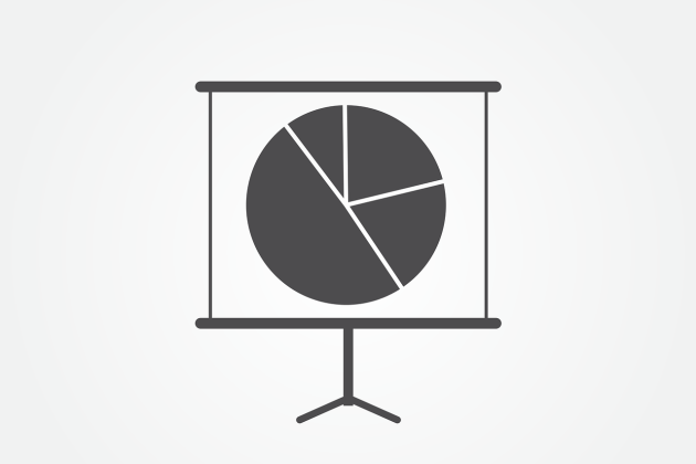 Illustration eines Tortendiagramms