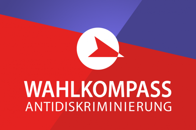 Logo Wahlkompass Antidiskriminierung