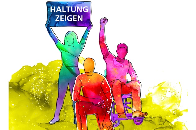 Motto-Bild der Internationalen Wochen gegen Rassismus 2022